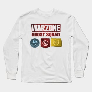 Warzone perks badges Long Sleeve T-Shirt